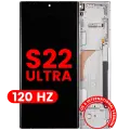 OLED Assembly With Frame For Samsung Galaxy S22 Ultra 5G (US & International Version) (Aftermarket Plus) (120Hz) (Phantom White)