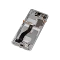 OLED Assembly With Frame For Samsung Galaxy S21 Ultra 5G (Aftermarket Plus) (120Hz) (Phantom Silver)