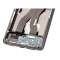 OLED Assembly With Frame For Samsung Galaxy S21 Ultra 5G (Aftermarket Plus) (120Hz) (Phantom Black)