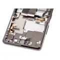 OLED Assembly With Frame For Samsung Galaxy S21 Ultra 5G (Aftermarket Plus) (120Hz) (Phantom Black)