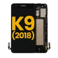 LCD Assembly With Frame For LG K9 (2018) (Refurbished) (Black)