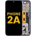 OLED Assembly With Frame For Nothing Phone (2a) (Refurbished) (Blue)