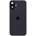 Back Glass w/ MagSafe Magnet & NFC & Flashlight Flex For iPhone 16 Plus (Service Pack) (Black)