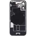 Back Glass w/ MagSafe Magnet & NFC & Flashlight Flex For iPhone 16 (Genuine OEM) (UK / EU Version) (Ultramarine)