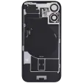 Back Glass w/ MagSafe Magnet & NFC & Flashlight Flex For iPhone 16 plus (Genuine OEM) (UK / EU Version) (Pink)