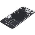 Back Glass w/ MagSafe Magnet & NFC & Flashlight Flex For iPhone 16 plus (Genuine OEM) (UK / EU Version) (White)