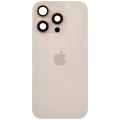 Back Glass w/ MagSafe Magnet & NFC & Flashlight Flex For iPhone 16 Pro (Service Pack) (Desert Titanium)
