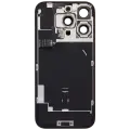Back Glass w/ MagSafe Magnet & NFC & Flashlight Flex For iPhone 16 Pro (Service Pack) (Desert Titanium)