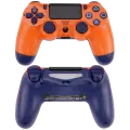 DoubleShock 4 Wired Controller For Playstation 4 (Sunset Orange)