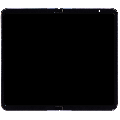 Built-in OLED screen (main screen) Assembly (with mid-frame) for Google Pixel Fold (US and international versions) (Refurbished) (Obsidian Black)