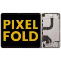 Built-In OLED Screen (Main Screen) Assembly (With Mid-Frame) For Google Pixel Fold (US and International Versions) (Refurbished) (Porcelain)