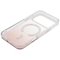 Trance Octave Slim Case with MagSafe for iPhone 17 Pro Max (Desert Titanium/Clear 01)