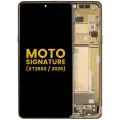 OLED Assembly With Frame For Motorola Moto Signature (XT2603-2 / 2026) (Refurbished) (Martini Olive)