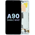 OLED Assembly With Frame For Samsung Galaxy A90 5G (A908 / 2019) (Service Pack) (White)