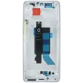 OLED Assembly With Frame For Xiaomi Poco X7 (Refurbished) (Silver)