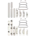 Hard Buttons (Power / Volume / Switch) For iPhone Air (Cloud White) 