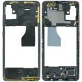 Mid-Frame Housing For Samsung Galaxy A51 (A515 / 2019) (Service Pack) (Prism Crush Black) 