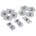 Conductive Rubber Pads for PlayStation 4 Controllers (Version 1: JDS-001/JDS-011)