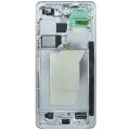 OLED Assembly With Frame For Samsung Galaxy S26 Ultra 5G (US & International) (Refurbished) (Silver Shadow)