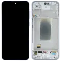 OLED Assembly With Frame For Samsung Galaxy A36 5G (A366 / 2025) (Aftermarket Plus) (Lavender)