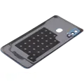 Back Cover Glass With Camera Lens For Samsung Galaxy A40 (A405 / 2019) (Aftermarket Plus) (Blue)