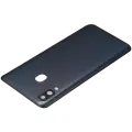 Back Cover Glass With Camera Lens For Samsung Galaxy A40 (A405 / 2019) (Aftermarket Plus) (Black)