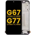 OLED Assembly With Frame For Motorola G67 (XT2621-2 / 2026) / G77 (XT2621-4 / 2026) (Refurbished) (All Colors)