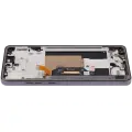 OLED Assembly With Frame Compatible For Motorola Moto G Stylus 5G (XT2619/2026) (Refurbished) (Coal Smoke)