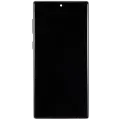 LCD Assembly With Frame (Without FingerPrint Sensor) For Samsung Galaxy Note 10 (US & International)(Aftermarket: Incell)(Test Rating: C)(Aura Glow / Silver)