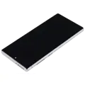 LCD Assembly With Frame (Without FingerPrint Sensor) For Samsung Galaxy Note 10 (US & International)(Aftermarket: Incell)(Test Rating: C)(Aura Glow / Silver)
