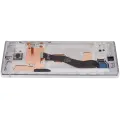LCD Assembly With Frame (Without FingerPrint Sensor) For Samsung Galaxy Note 10 (US & International)(Aftermarket: Incell)(Test Rating: C)(Aura Glow / Silver)