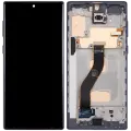 LCD Assembly With Frame (Without FingerPrint Sensor) For Samsung Galaxy Note 10 (US & International)(Aftermarket: Incell)(Test Rating: C)(Aura Black)