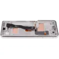 LCD Assembly With Frame (Without FingerPrint Sensor) For Samsung Galaxy S21 Ultra (US & International)(Aftermarket: Incell)(Test Rating: C)(Phantom Silver)