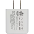 AmpSentrix 20W Dual-Port (USB-C + USB-A) Wall Adapter