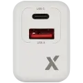 AmpSentrix 20W Dual-Port (USB-C + USB-A) Wall Adapter