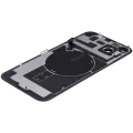 Back Glass w/ MagSafe Magnet & NFC & Flashlight Flex For iPhone 14 Plus (Service Pack) (Midnight)
