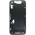 Mid-Frame Housing W/ Charging Port Flex & Small Parts For iPhone 16e / 17e (US Version) (Used OEM Pull: Grade C) (Black)