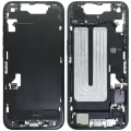 Mid-Frame Housing W/ Charging Port Flex & Small Parts For iPhone 16e / 17e (US Version) (Used OEM Pull: Grade B) (Black)