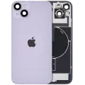 Back Glass w/ MagSafe Magnet & NFC & Flashlight Flex For iPhone 14 Plus (Genuine OEM) (Purple)