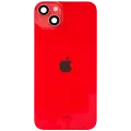 Back Glass w/ MagSafe Magnet & NFC & Flashlight Flex For iPhone 14 Plus (Genuine OEM) (Red)