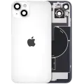 Back Glass w/ MagSafe Magnet & NFC & Flashlight Flex For iPhone 14 Plus (Genuine OEM) (Starlight)