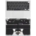 Top Case with Battery and Keyboard (ANSI US) For MacBook Air 13" A3240 (2025) (Used OEM Pull: Grade B) (Silver)