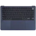 Top Case with Battery and Keyboard (ANSI US) For MacBook Air 13" A3113 (Used OEM Pull: Grade A) (Midnight)