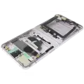 Inner OLED Assembly With Frame For Samsung Galaxy Z Flip  5G (US & International Version) (Refurbished) (Mirror Purple)