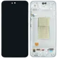 OLED Assembly With Frame For Samsung Galaxy A36 5G (A366 / 2025) (Refurbished) (White)