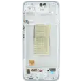 OLED Assembly With Frame For Samsung Galaxy A36 5G (A366 / 2025) (Refurbished) (White)