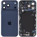 Back Housing W/ Charging Port Flex & Small Parts For iPhone 17 Pro Max (US Version) (Used OEM Pull: Grade B) (Deep Blue)