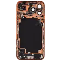 Back Housing W/ Charging Port Flex & Small Parts For iPhone 17 Pro Max (US Version) (Used OEM Pull: Grade C) (Cosmic Orange)