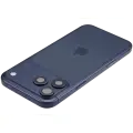 Back Housing W/ Charging Port Flex & Small Parts For iPhone 17 Pro Max (US Version) (Used OEM Pull: Grade C) (Deep Blue)