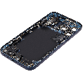 Back Housing W/ Charging Port Flex & Small Parts For iPhone 17 Pro Max (US Version) (Used OEM Pull: Grade C) (Deep Blue)